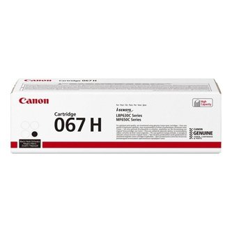 Toner Canon 067 H BK, black, 3130s, 5106C002, Canon LBP631Cdw, LBP633Cdw, MF651Cw, MF655Cdw, MF657Cdw, O