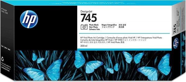 Tusz HP 745 300-ml Photo Black F9K04A