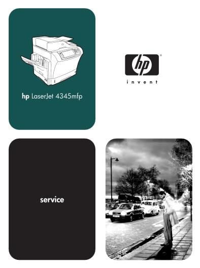 Części / HP / LJ4345MFP SVC MNL Q3942-90950 