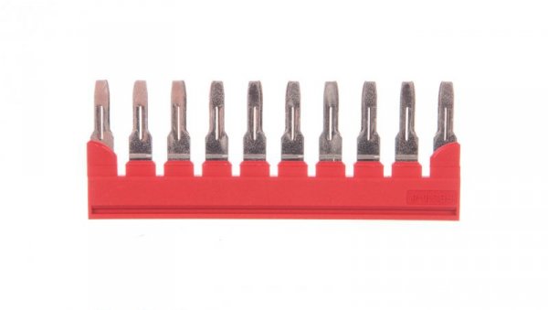 Mostek wtykany 10-biegunowy czerwony FBS 10-8 3030323 /10szt./