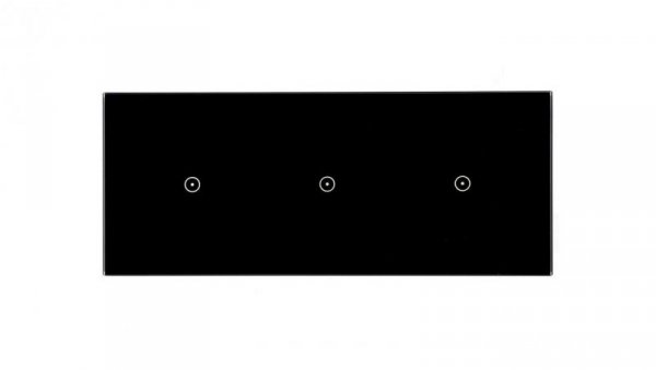 Panel dotykowy S54 Touch, 3 moduły, 1 pole dotykowe + 1 pole dotykowe + 1 pole dotykowe, zastygła lawa DSTR3111/73