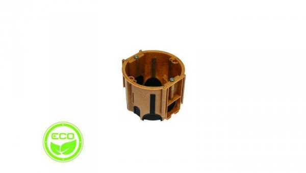 Puszka podtynkowa ProDuo ECO, głęboka 60mm, fi68, łączeniowa, z wkrętami, wiatroszczelna, WPC, IP30 /A.0091WPC/