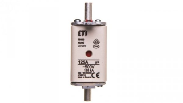 Wkładka bezpiecznikowa KOMBI NH00 125A gG/gL 500V WT-00 004182215