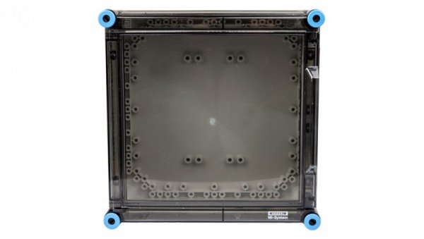 Obudowa pusta Mi, IP 65, wlk.2 - 300x300x180, pokrywa przezr. z drzwiczkami Mi 0220 2000061