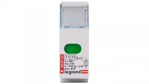 Wkładka ogranicznika przepięć B+C Typ 1+2 15kA ON300 603954