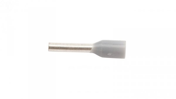 Końcówka tulejkowa izolowana TI 0,75mm2/8mm szara cynowana TI0,75L8 /100szt./