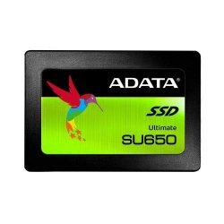 ADATA | Ultimate SU650 | ASU650SS-240GT-R | 240 GB | Format SSD 2,5 | Interfejs SSD SATA | Prędkość odczytu 520 MB/s | Prędkość