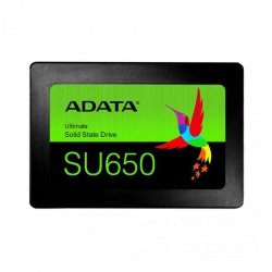 ADATA | Ultimate SU650 3D NAND SSD | 480 GB | Format SSD 2,5 | Interfejs SSD SATA | Prędkość odczytu 520 MB/s | Prędkość zapisu
