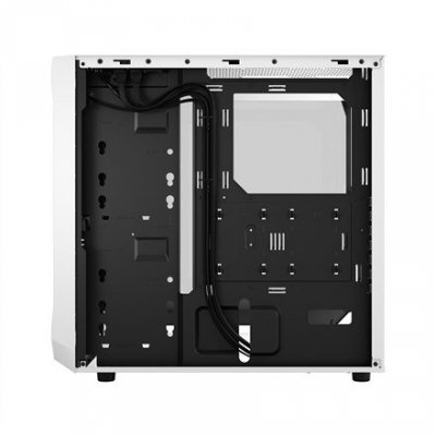 Fractal Design | Focus 2 | Side window | RGB White TG Clear Tint | Midi Tower | Power supply included No | ATX