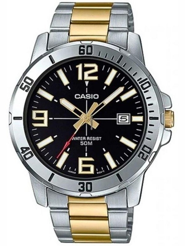 ZEGAREK MĘSKI CASIO MTP-VD01SG-1B + BOX