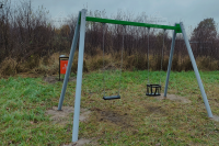 Huśtawka metalowa podwójna 