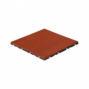 Nawierzchnia gumowa EPDM 60 mm Red – bezpieczna płyta plac zabaw