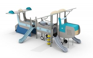 Plac zabaw premium 18 – samolot przygód