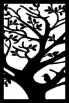 Drzewo Harmonii - Dekoracja ścienna (Tryptyk)