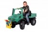 Rolly Toys RollyUnimog Forst  Mercedes-Benz  Wyciągarka - Ciężarówka Samochód na Pedały