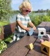 VIGA PolarB Piramidka Układanka edukacyjna Sorter Kostki Klocki