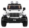 Jeep Wrangler Rubicon na akumulator dla dzieci Biały + Pilot