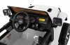 Jeep Wrangler Rubicon na akumulator dla dzieci Biały + Pilot