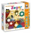 Gra edukacyjna Zegar dla dzieci 5-9 lat + Nauka odczytywania czasu i pór dnia + Gra planszowa dla 2-4 osób