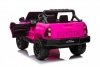 Toyota Hilux na akumulator dla dzieci, Różowy Pickup + Napęd 4x4 + Pilot