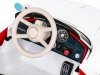 Autko BMW 507 Retro elektryczne dla dzieci Biały roadster