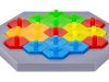 Edukacyjna Gra Logiczna Na Refleks Karty, Układanka Puzzle Chessboard Klocki + 30 kart