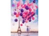 Haft Diamentowy, Obraz, Mozaika Diamentowa Diamond Painting, KOLOROWE BALONY 30x40cm