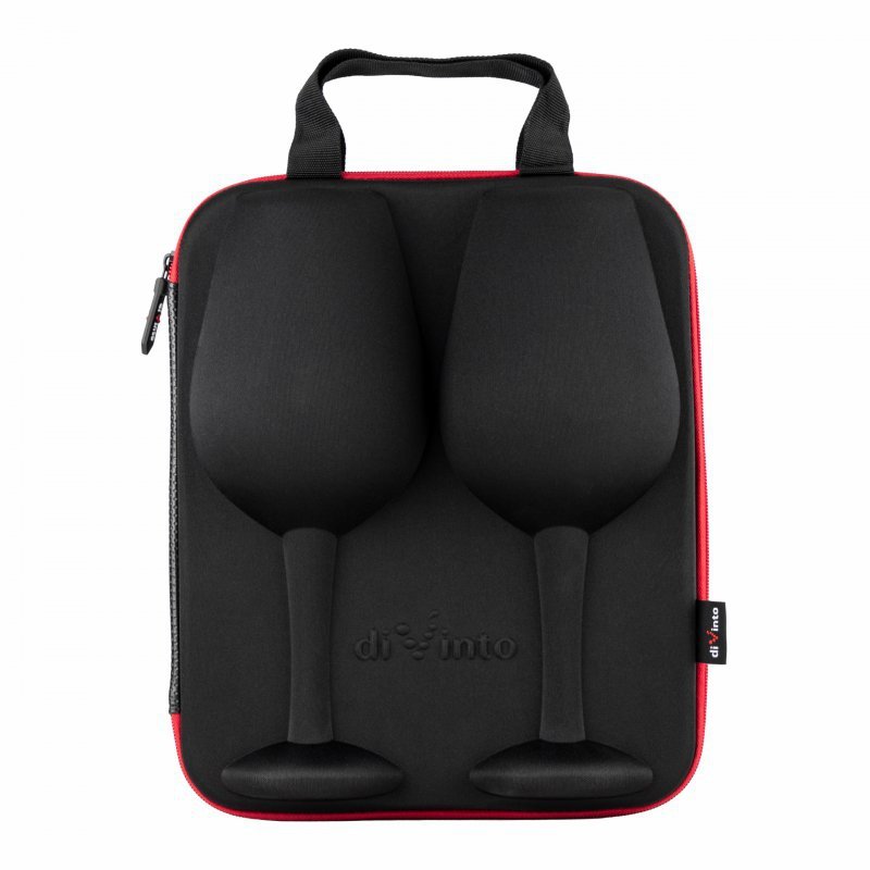 Etui z kieliszkami diVinto - Black