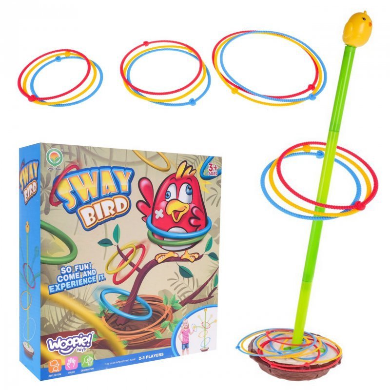 WOOPIE Gra Zręcznościowa Serso Tańczący Ptaszek XXL do 90 cm