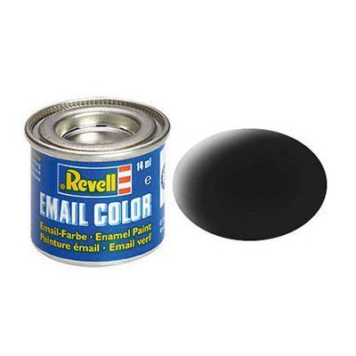 Revell Farba Email Color 08 Black Mat 14ml