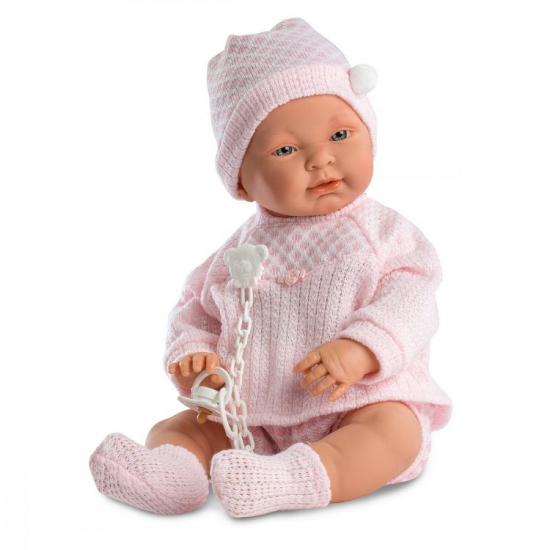Llorens Lalka Bobas dziewczynka 45 cm