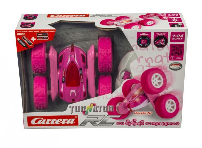 Carrera Pojazd RC Mini turnator 2,4 GHz różowy