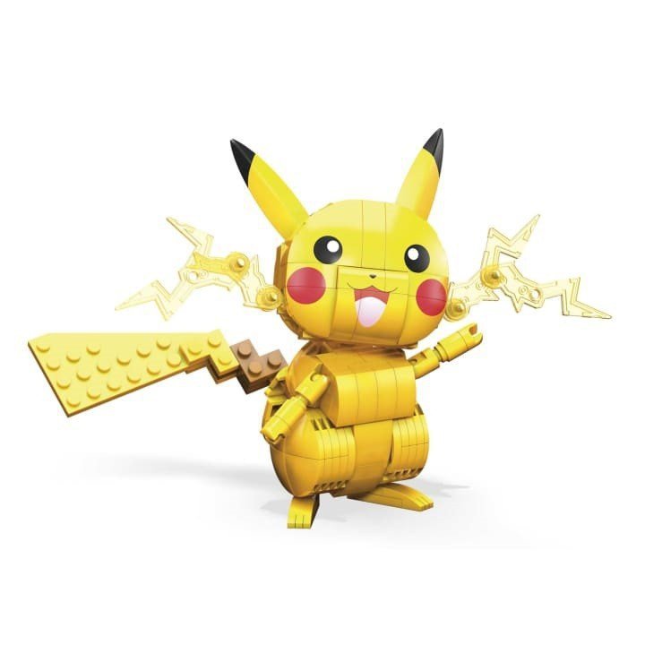 Mega Bloks Klocki Pikachu średni Pokemon do zbudowania GMD31