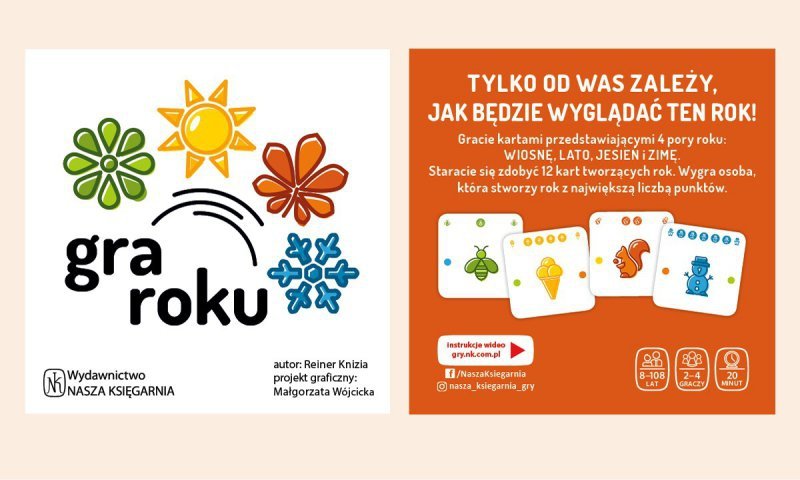 Nasza księgarnia Gra Gra Roku