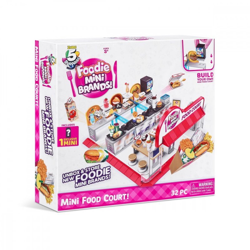 ZURU 5 Surprise Zestaw z figurkami Mini Brands Mini Food Court