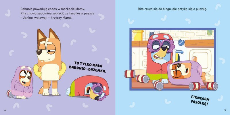 Harper Collins Książeczka Bluey. Babunie. Moja czytanka