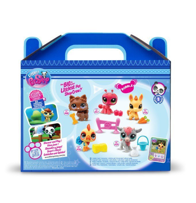 Tm Toys Littlest Pet Shop Zestaw Farma z 5 figurkami