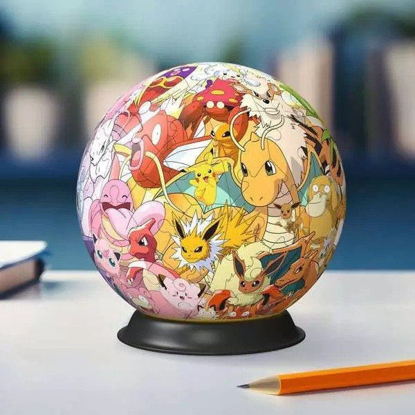 Ravensburger Polska Puzzle 3D Kula Pokemon postacie Pokemony