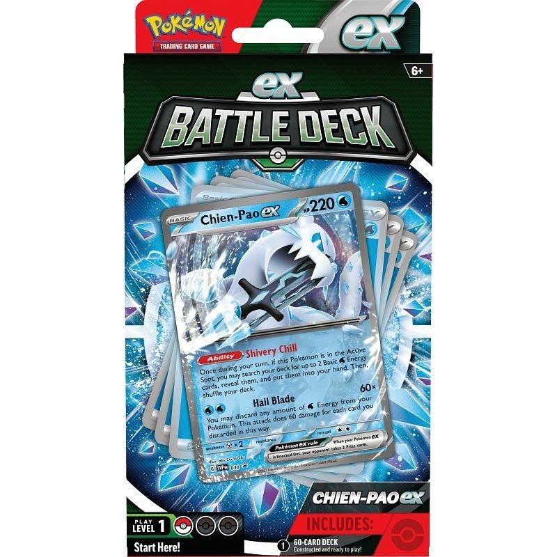 Pokemon TCG Karty Battle Deck Chien Pao