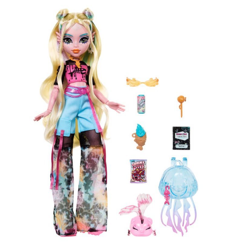 Mattel Lalka Monster High Lagoona Blue