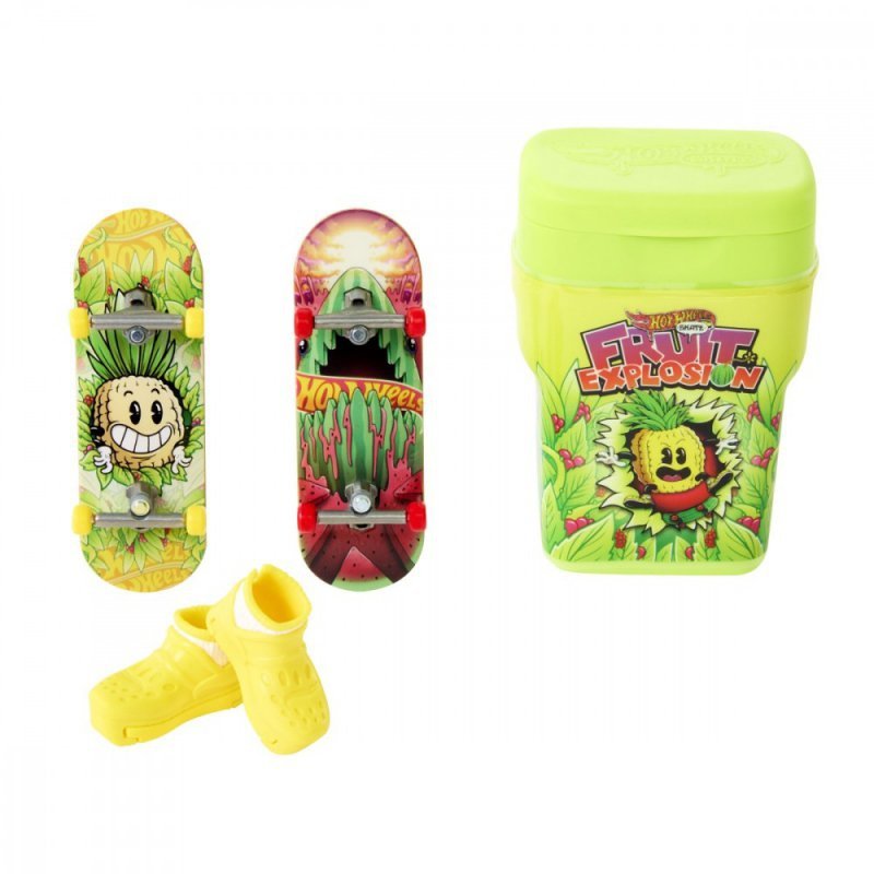 Hot Wheels Zestaw Deskorolka Skate Fire Spice