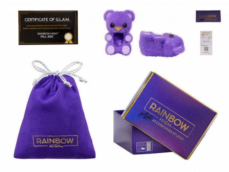 MGA Akcesoria  Rainbow High Buty display 27 sztuk