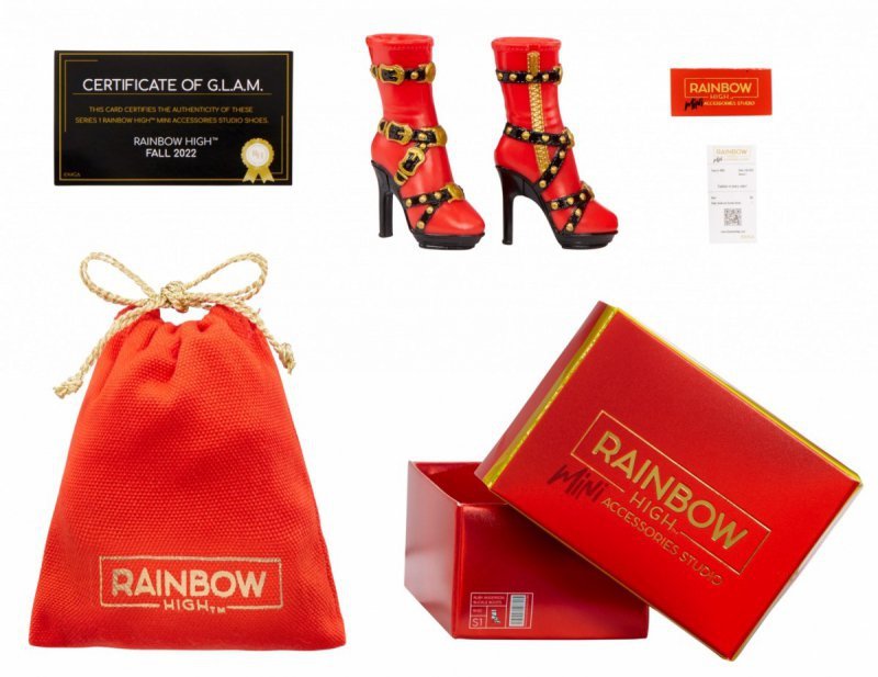 MGA Akcesoria Rainbow High Buty asortyment 1 sztuka