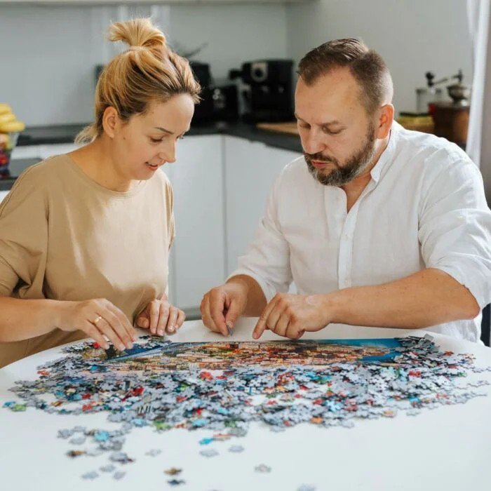 Trefl Puzzle 1000 elementów 40-lecie Paper Art Dolina