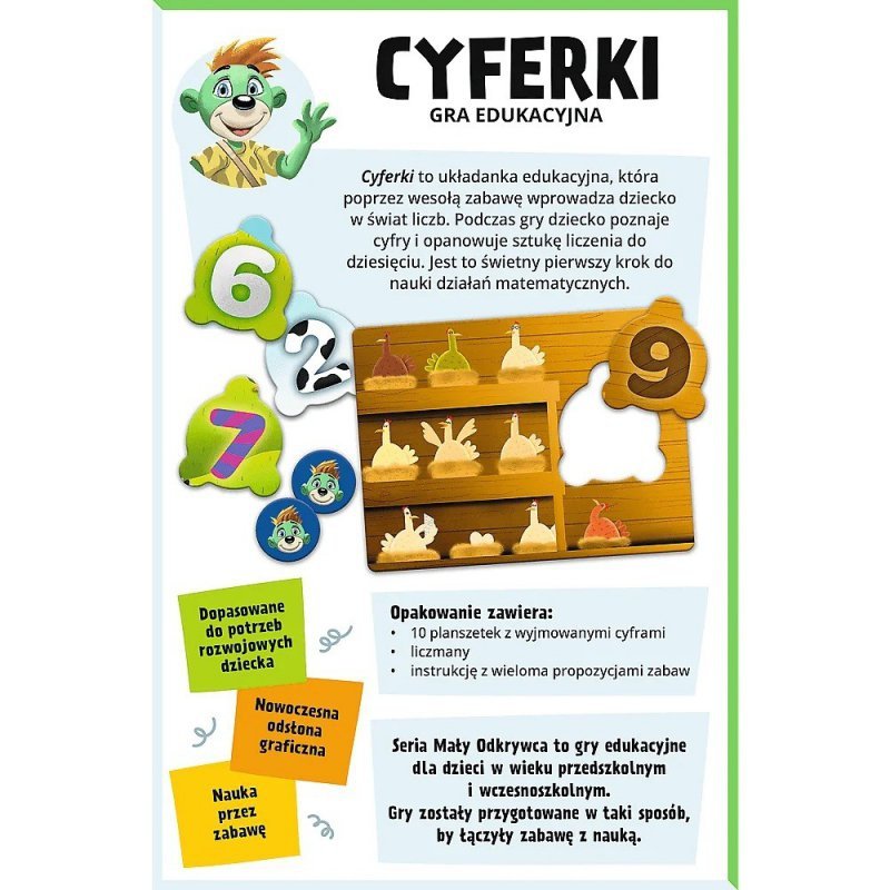 Trefl Gra Cyferki Mały Odkrywca