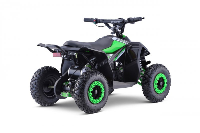 Quad HIPERFECT na akumulator Zielony 35km/h + Silnik 1000W + Koła pompowane + Regulacja siedzenia