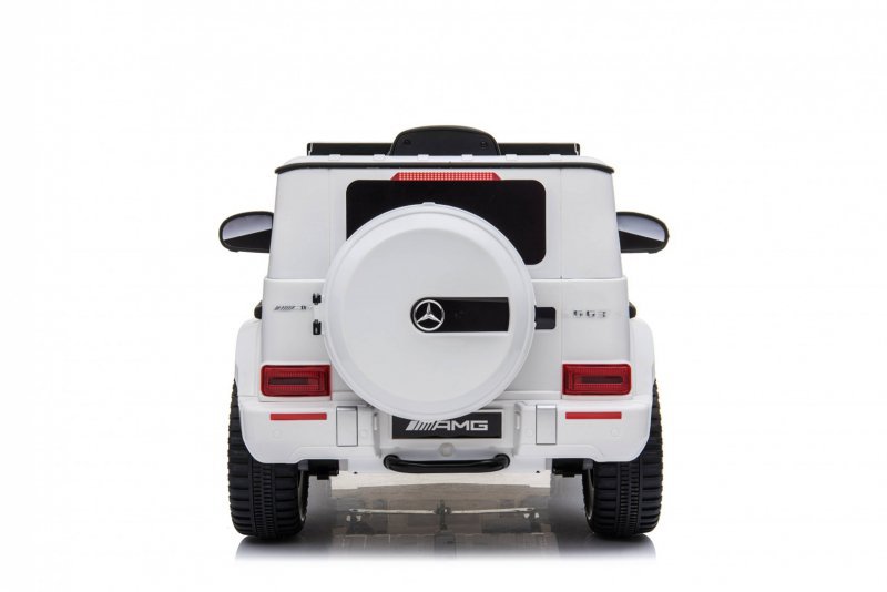 Mercedes AMG G63 dla dzieci Biały + Pilot