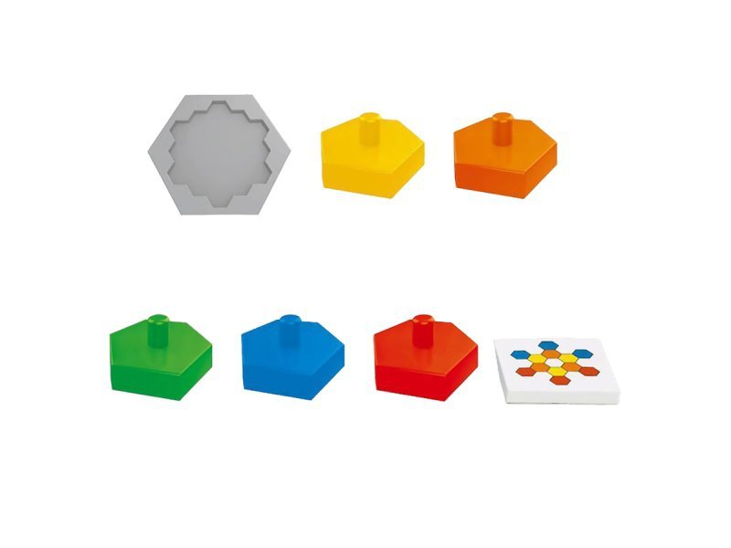 Edukacyjna Gra Logiczna Na Refleks Karty, Układanka &quot;Puzzle Chessboard&quot; Klocki + 30 kart