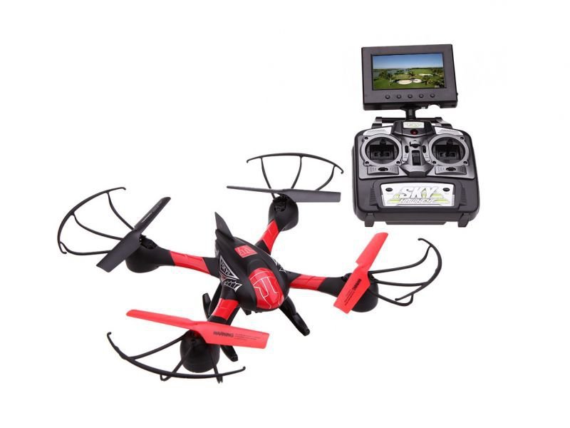 Quadrocopter Sky Hawkeye FVP 2,4GHz Monitor LCD Dron
