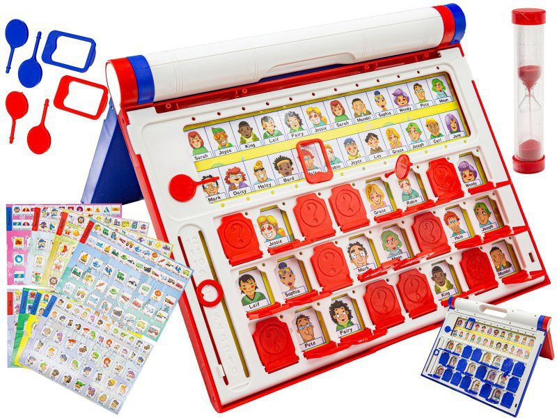 Tablica Edukacyjna &quot;Guess Who&quot; Gra Pamięciowa &quot;Zgadnij Kto?&quot; 8 Plansz
